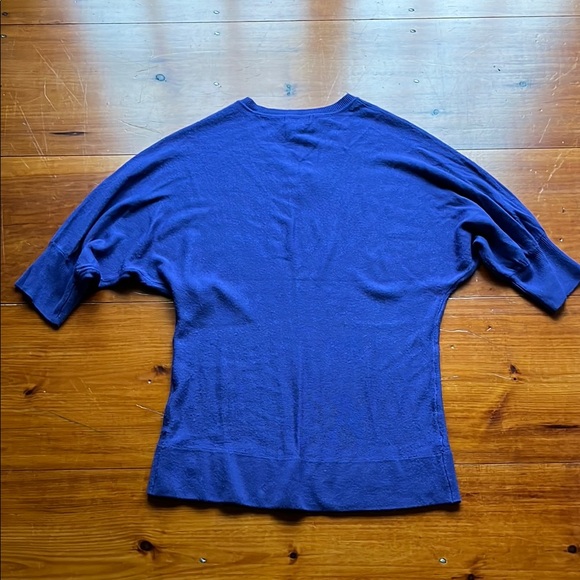 SML Design Purple V-Neck Sweater - Picture 6 of 6